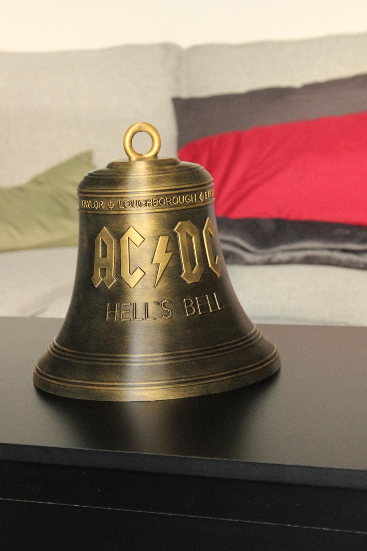 Cadeau Fan ACDC – Cloche Hells Bell Impression 3D – Déco Rock