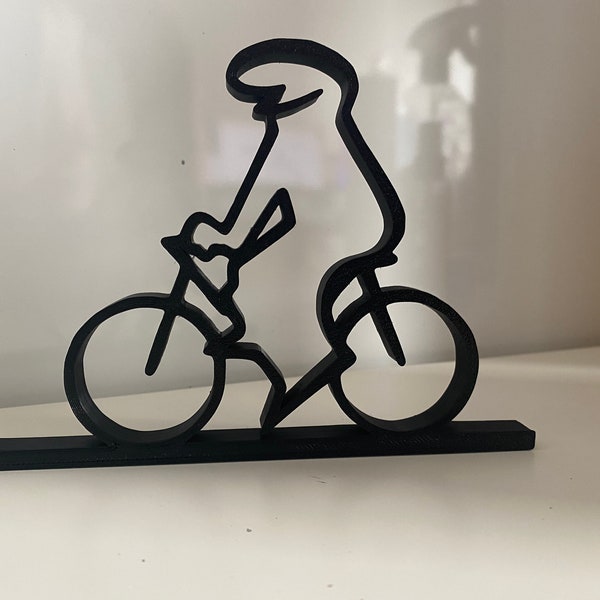 Décoration la linea fait du vélo