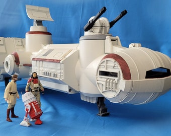 3D プリント ファイル: Tantive IV / Corellian Corvette カスタム車両プレイセット