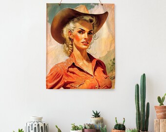 vintage Cowgirl Covergirl