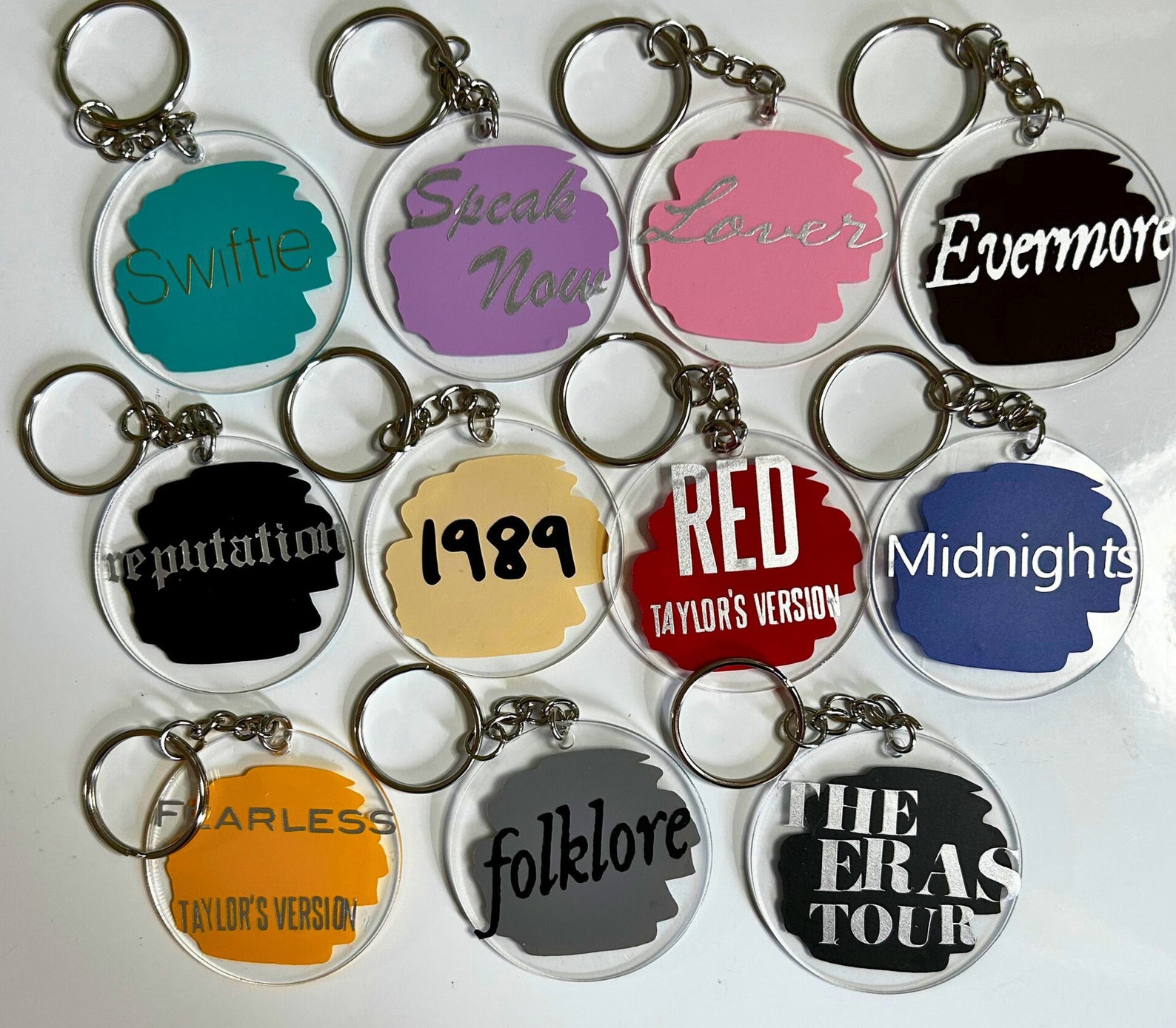Keychains, Taylor Swift Inspire Keychains ,eras Tour, Tswift, Keychains