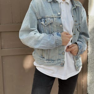Kurtka jeansowa Calvin Klein Vintage, jasnobrązowa, rozmiar M