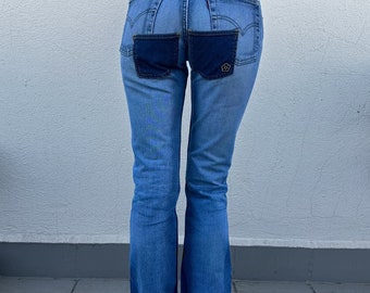vintage Levi's 525 Flare Jeans 29x34 Début des années 2000