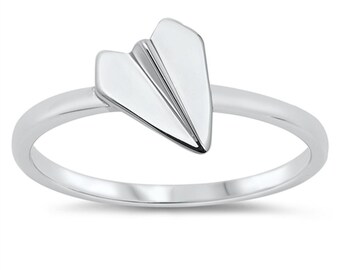 Indian Natural Solid 925 Silver Ring, Special Sober Design , Anniversary Plane Band, Surprise Gift