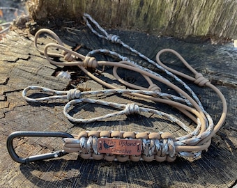 Game Tote, Hunting Lanyard, Field Lanyard for  Upland Bird, Small Game Carry Lanyard, slip knot