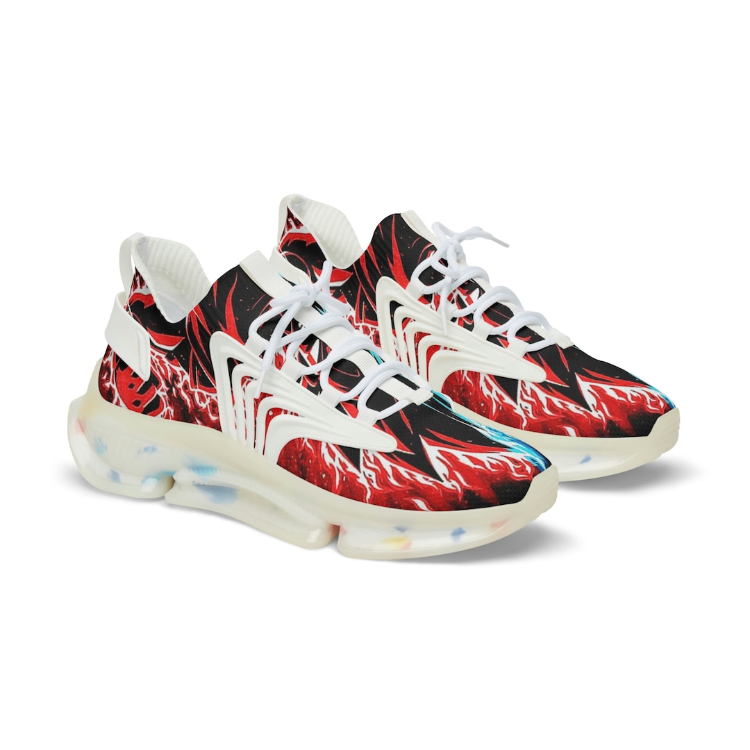 mens black mesh sneakers