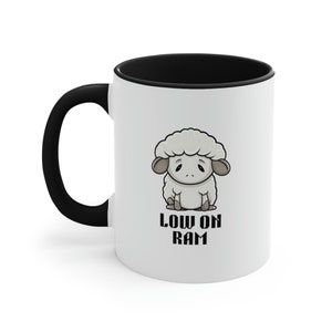 Low on Ram Mug (Black), Coding Mug, Programmer Mug, Software Developer Mug, Computer Science Mug, Web Development Mug, Programming