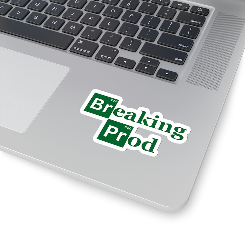 Breaking Prod Sticker: Programmer Humor, Developer Gift image 2