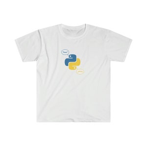 Python Hiss T-Shirt: Developer Coding Tee image 3
