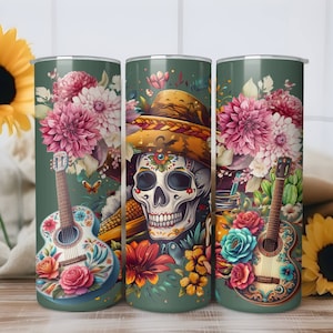 Mexikanischer Schädel Sombrero: Cinco De Mayo PNG Sublimationsdesign
