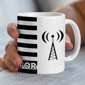 Ham Radio Operator Mug, Unique Ham Radio Gift, Amateur Radio Enthusiast, Funny Coffee Mug for Radio Lovers, Ham Radio Decor