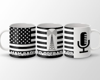 Ham Radio Operator Mug, Radio Enthusiast Gift