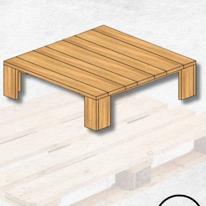 DIY Pallet Coffee Table PDF