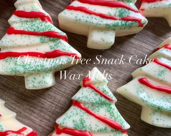 Christmas Tree Cake Wax Melts: Holiday Scented Wax