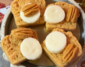 Banana Nut Bread Scented Wax Melts: Autumn Bakery Scents