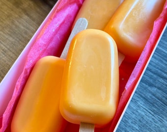 Orange Dreamsicle Wax Melts: Summer Dessert Scent, 4oz
