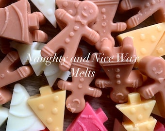 Christmas Wax Melts | Holiday Scented Wax, Gingerbread, Candy Cane