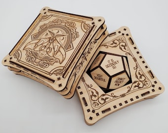 Troquel de adivinación con soporte / Troquel de adivinación mística