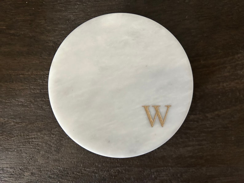 Personalized Marble Coaster | Custom Marble Coaster | Personalized Wedding Gift | Anniversary Gift | Housewarming | Birthday