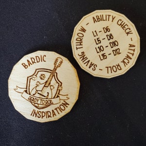 Bardische Inspiration Tokens