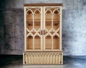 Rincón de libros gótico / Gabinete de curiosidades de rincón de libros