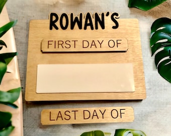 Cartel personalizado de regreso a la escuela para niños