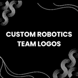Logotipo del equipo de robótica personalizado