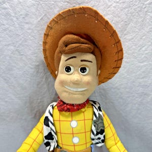 Poseable Woody and Buzz Lightyear Plush Set 1996 Hasbro Toy Story image 2