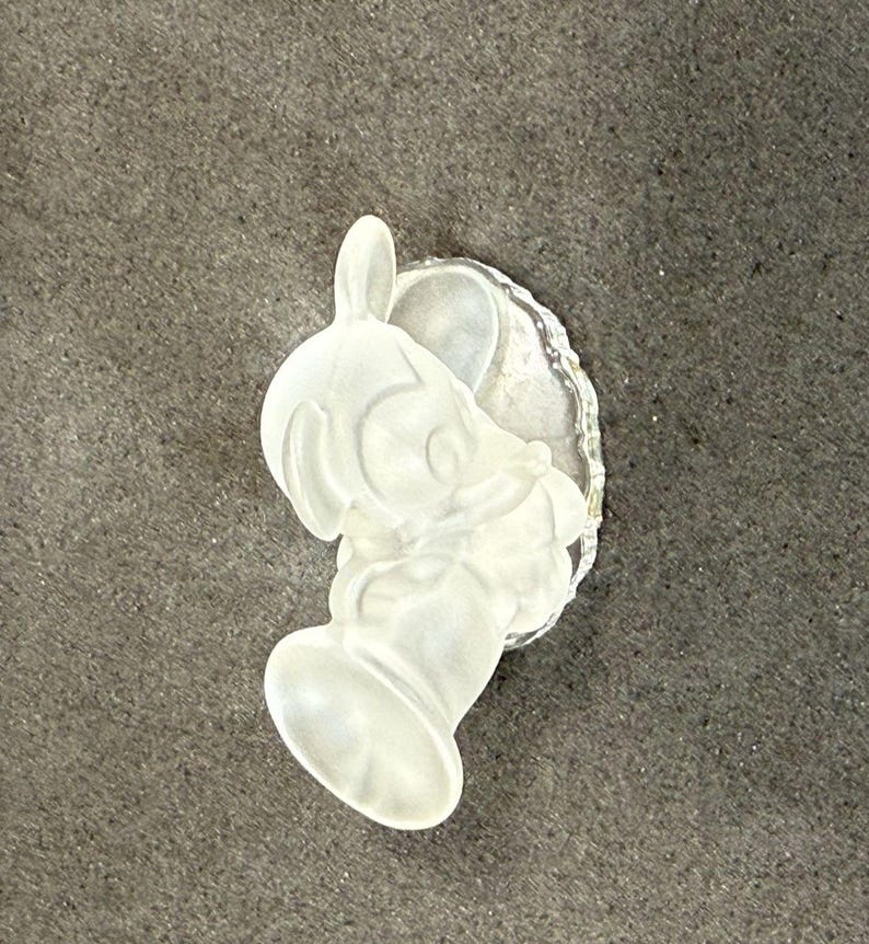 Mickey Mouse 24% Lead Crystal Figurine by Goebel Vintage Disney image 9