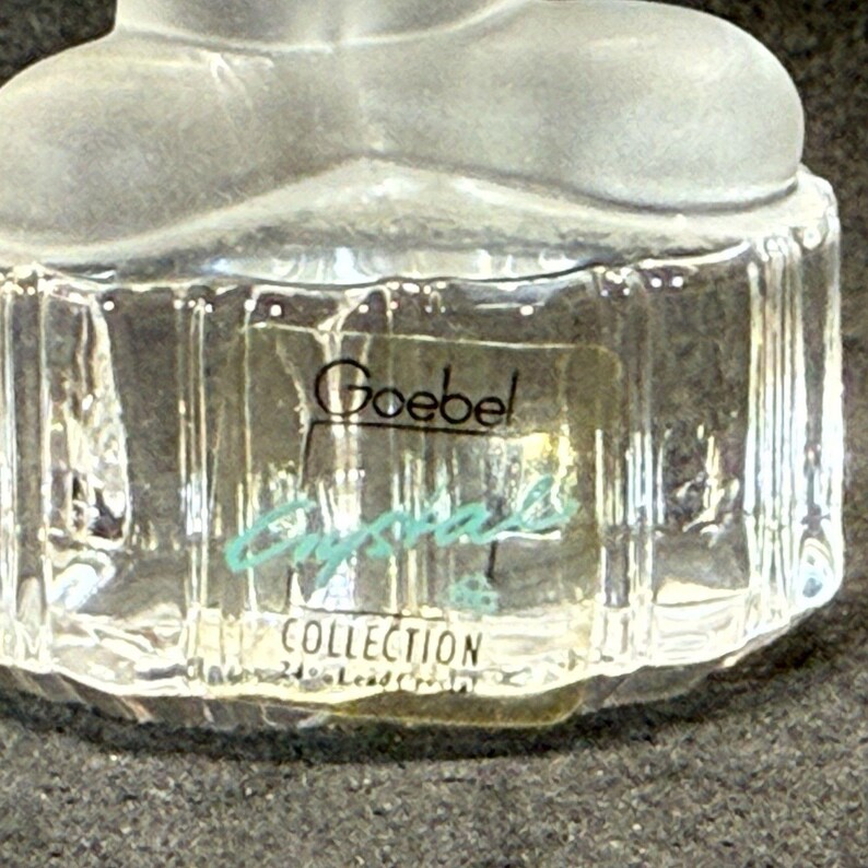 Mickey Mouse 24% Lead Crystal Figurine by Goebel Vintage Disney image 11