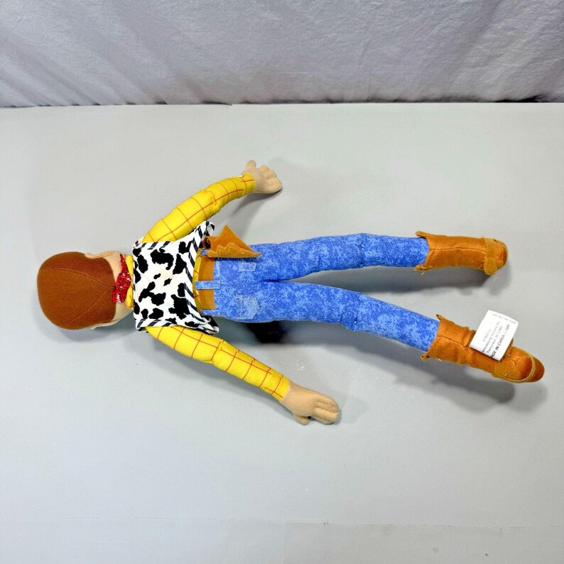 Poseable Woody and Buzz Lightyear Plush Set 1996 Hasbro Toy Story image 4