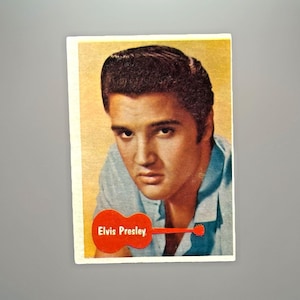 Elvis Presley 1956 Trading Card - Etsy