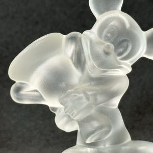 Mickey Mouse 24% Lead Crystal Figurine by Goebel Vintage Disney image 3