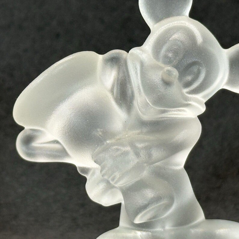 Mickey Mouse 24% Lead Crystal Figurine by Goebel Vintage Disney image 3