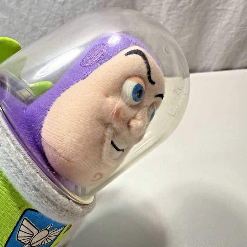 Poseable Woody and Buzz Lightyear Plush Set 1996 Hasbro Toy Story image 10