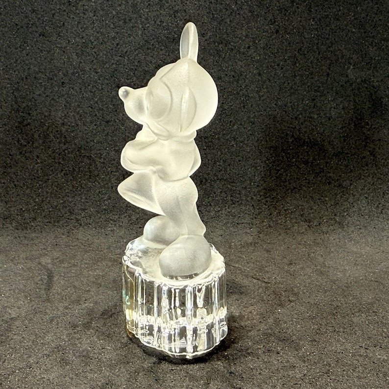 Mickey Mouse 24% Lead Crystal Figurine by Goebel Vintage Disney image 8