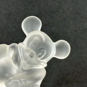 Mickey Mouse 24% Lead Crystal Figurine by Goebel Vintage Disney image 2
