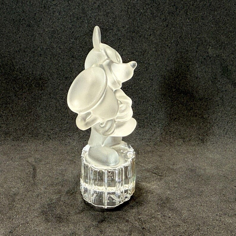 Mickey Mouse 24% Lead Crystal Figurine by Goebel Vintage Disney image 6