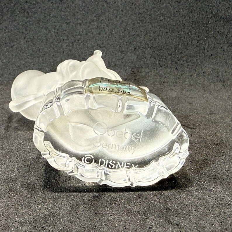 Mickey Mouse 24% Lead Crystal Figurine by Goebel Vintage Disney image 10