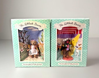 Gund The Littlest Bears Lot of 2 NEW In Box: 7005 Clown and 7001 Mother