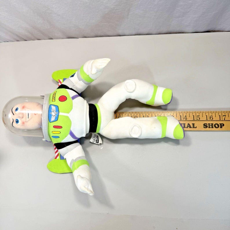 Poseable Woody and Buzz Lightyear Plush Set 1996 Hasbro Toy Story image 7