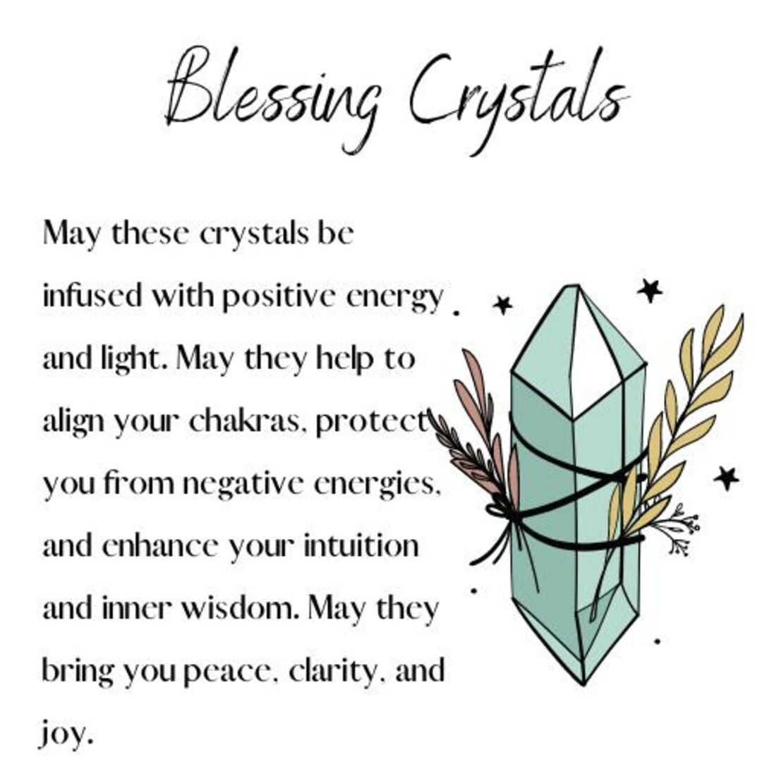Cleansing Crystal Card, Crystal Cards, Spirituality Cards, Crystal