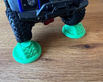 RC Crawler Gate Marker Set (10pcs): 1/24 & 1/18 Scale PLA+ Course