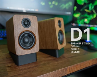 デスクトップスピーカースタンド [x2] | ブックシェルフウェッジ