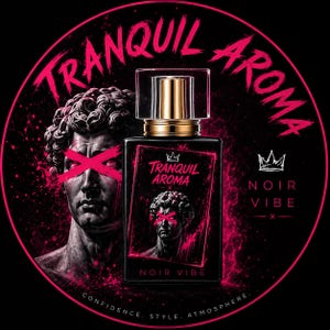 Noir Vibe Parfym: Geranium, Mint, Patchouli Arom