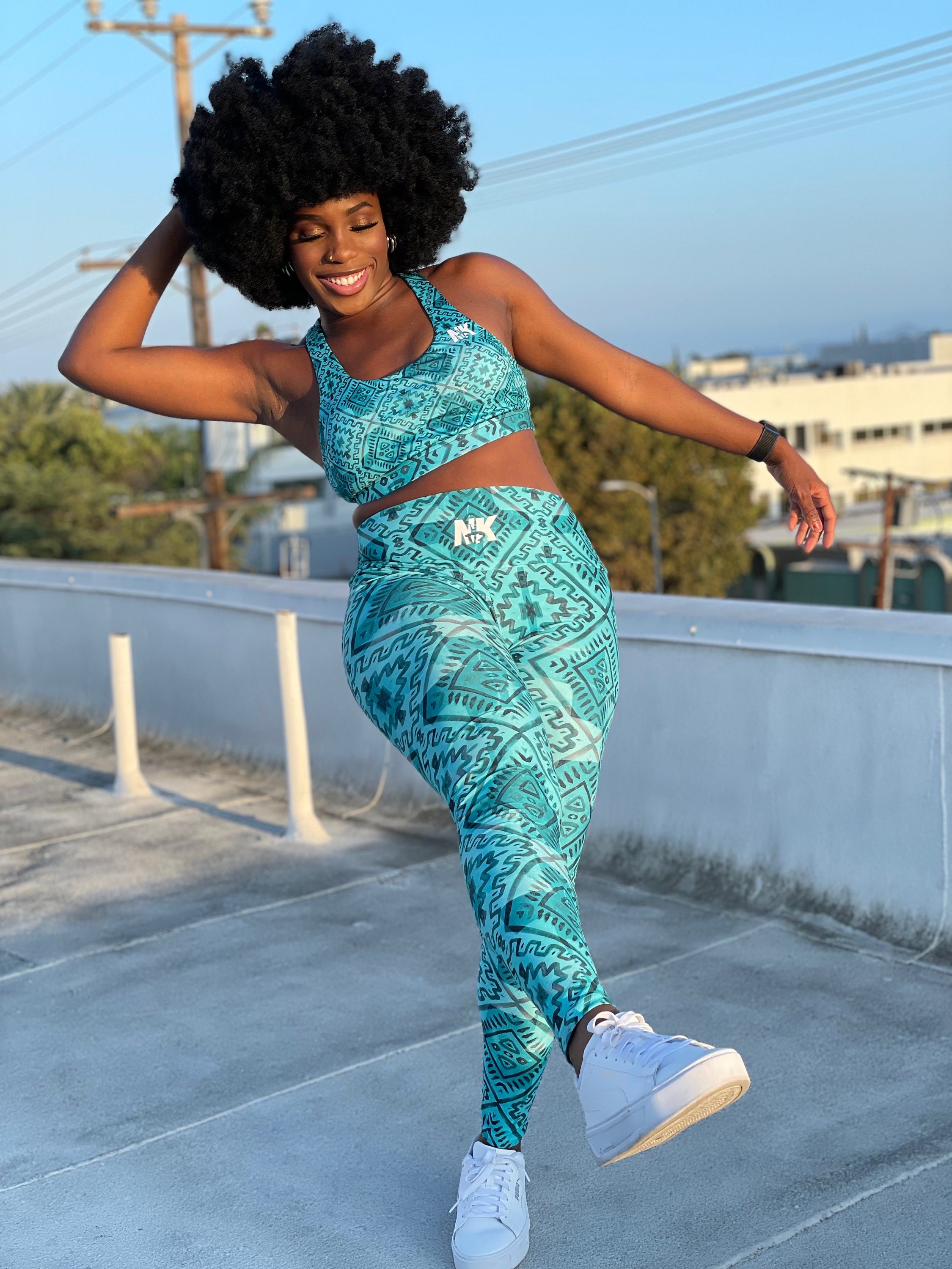 African print hotsell workout clothes