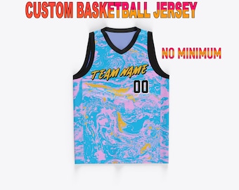 Bubble Gum Custom  Basketball Jersey | No Minimum