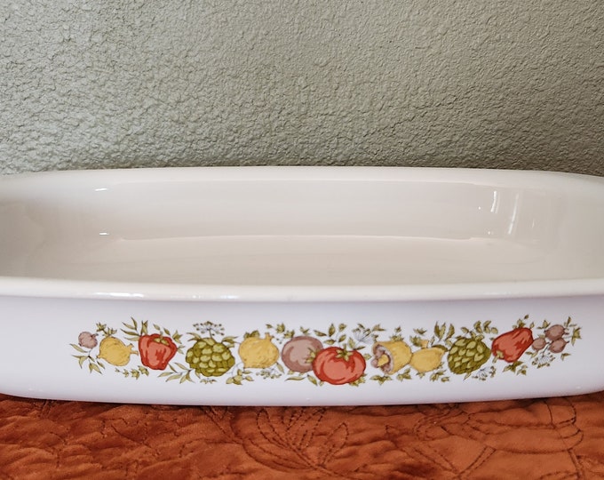 Corning Ware Spice of Life Open Lasagna Pan Baking 13x9x2 P21 Etsy