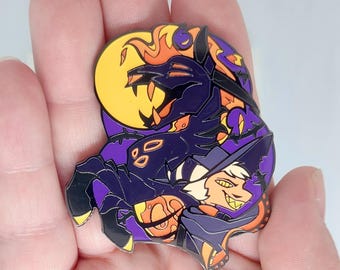 GITD Hard Enamel Pin -Striker and Bombproof - (2.25inch/57mm)