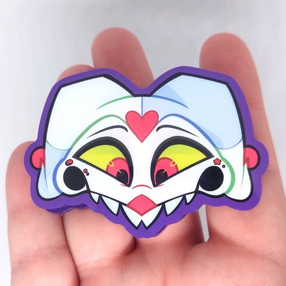 Acrylic Chip Clip - Helluva Boss Sleepy Fizz (2 inches, double sided)